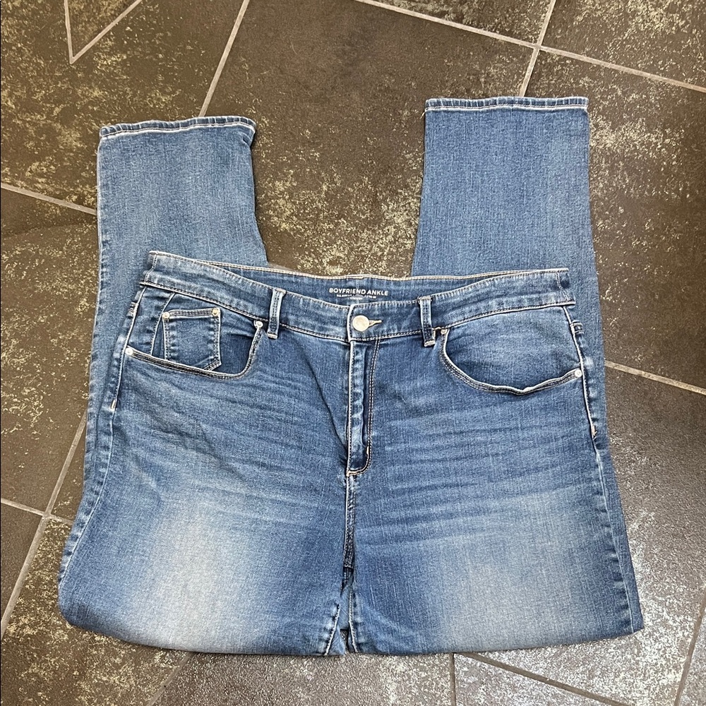 Chico’s Boyfriend Ankle Jeans